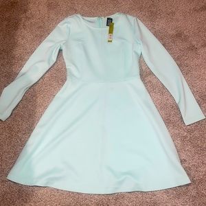 Turquoise Gianni Bini long sleeve dress